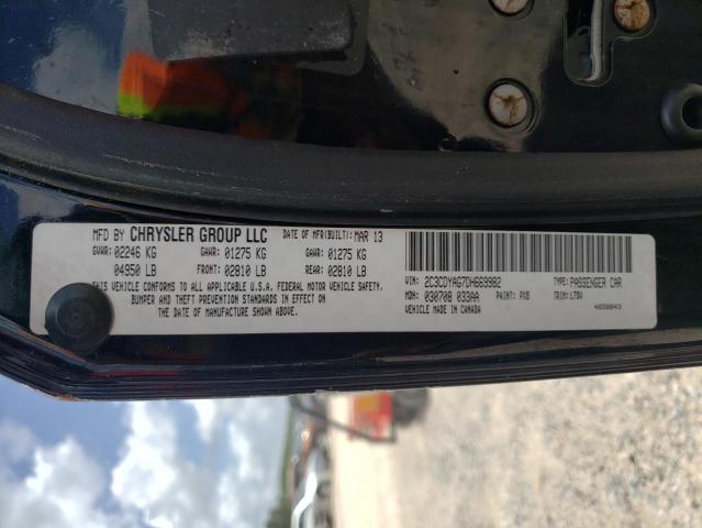 Photo 10 from auction – 2013 DODGE CHALLENGER with VIN 2C3CDYAG7DH669982