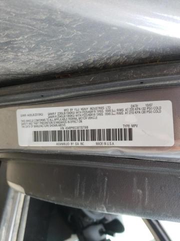 Photo 10 from auction – 2008 SUBARU OUTBACK with VIN 4S4BP60C587337568