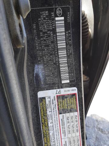 Photo 10 from auction – 2012 TOYOTA CAMRY BASE with VIN 4T1BF1FKXCU053349