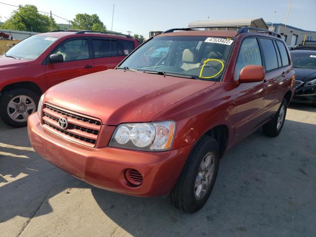 Photo 2 from auction – 2002 TOYOTA HIGHLANDER with VIN JTEGD21A920037889