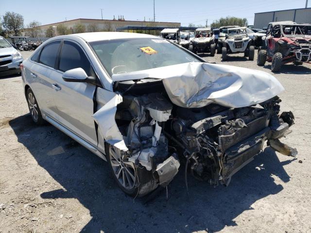 HYUNDAI SONATA SPO 2015 with VIN 5NPE34AF0FH107763 - Photo from auction