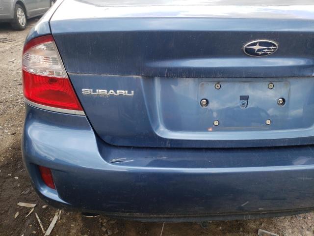 Photo 9 from auction – 2009 SUBARU LEGACY 2.5 with VIN 4S3BL626697211129