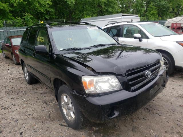 TOYOTA HIGHLANDER 2006 with VIN JTEDP21AX60106542 - Photo from auction