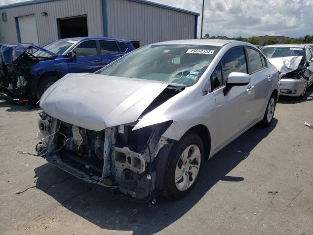 Photo 2 from auction – 2015 HONDA CIVIC LX with VIN 19XFB2F54FE032128