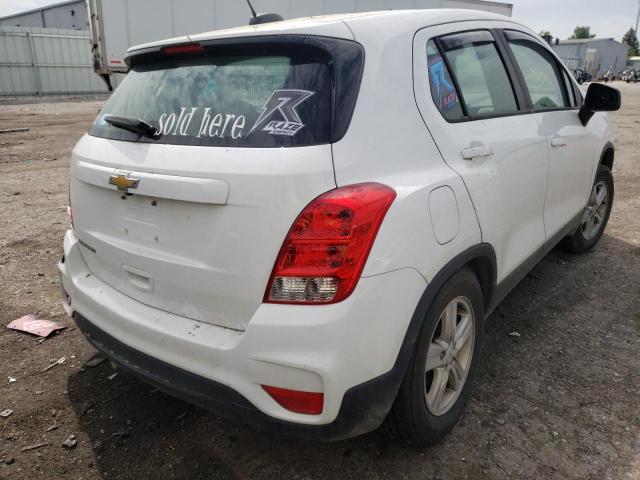 Photo 4 from auction – 2017 CHEVROLET TRAX LS with VIN KL7CJNSB4HB184541