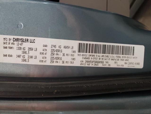 Photo 10 from auction – 2008 CHRYSLER TOWN & COU with VIN 2A8HR54P58R680968