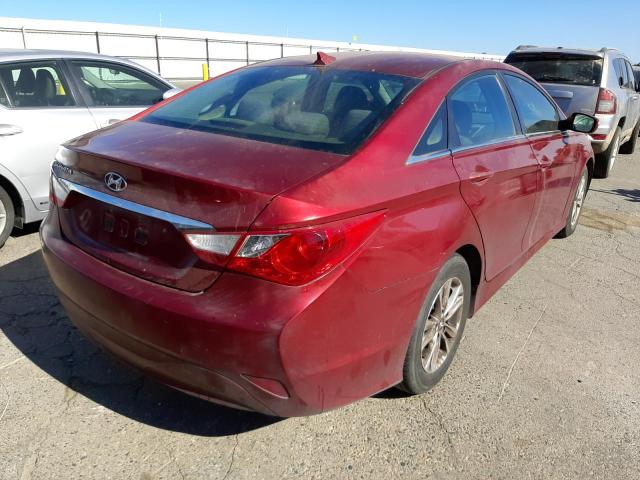 Photo 4 from auction – 2014 HYUNDAI SONATA GLS with VIN 5NPEB4AC0EH931513