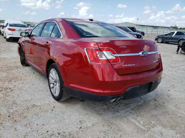 Photo 3 from auction – 2011 FORD TAURUS LIM with VIN 1FAHP2FW0BG135985