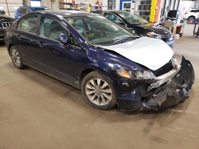 Photo 1 from auction – 2010 HONDA CIVIC EXL with VIN 19XFA1F93AE028578