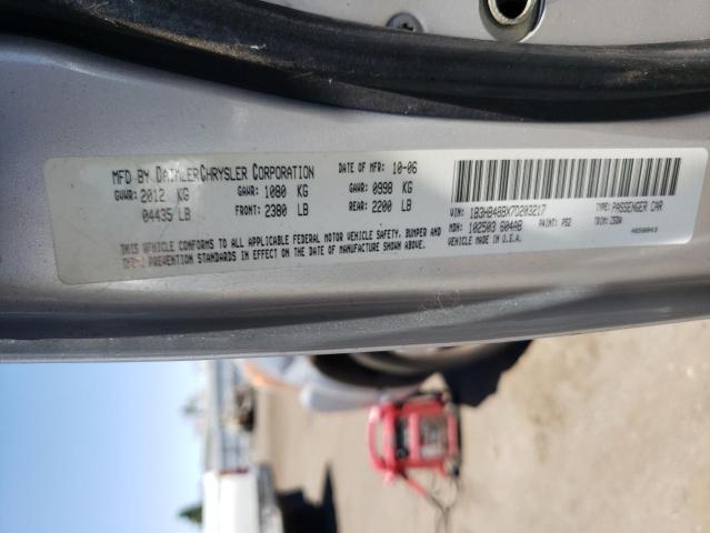 Photo 10 from auction – 2007 DODGE CALIBER SX with VIN 1B3HB48BX7D203217