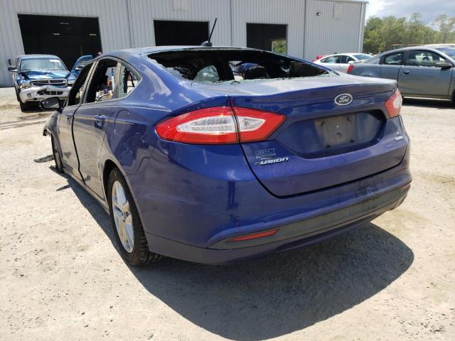 Photo 3 from auction – 2013 FORD FUSION SE with VIN 3FA6P0HR1DR256846