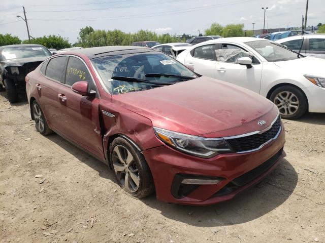 KIA OPTIMA LX 2019 with VIN 5XXGT4L39KG366169 - Photo from auction