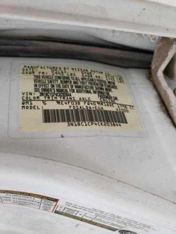 Photo 10 from auction – 2012 NISSAN VERSA S with VIN 3N1BC1CP4CK203844