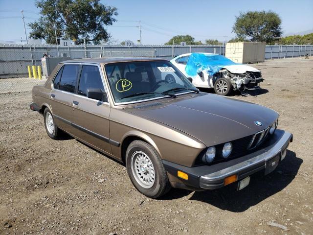 BMW 528 E AUTO 1986 with VIN WBADK8300G9660774 - Photo from auction