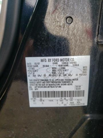 Photo 10 from auction – 2007 FORD EDGE SE with VIN 2FMDK36C87BA72146