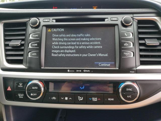 Photo 9 from auction – 2018 TOYOTA HIGHLANDER with VIN 5TDBZRFH6JS487722