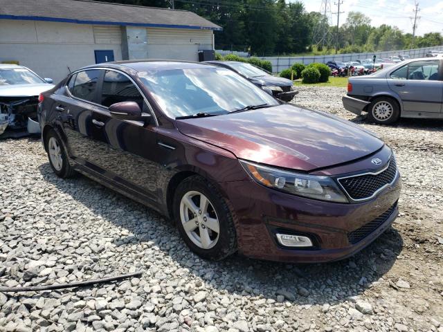KIA OPTIMA LX 2014 with VIN 5XXGM4A72EG275400 - Photo from auction