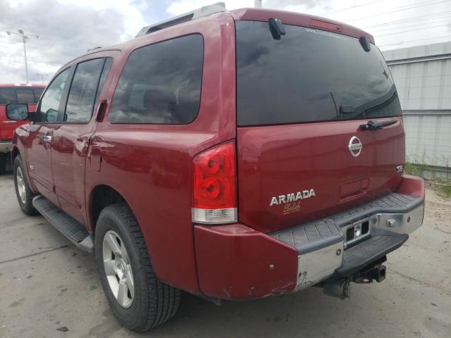 Photo 3 from auction – 2007 NISSAN ARMADA SE with VIN 5N1AA08C97N707994