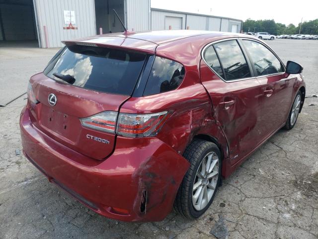 Photo 4 from auction – 2012 LEXUS CT 200 with VIN JTHKD5BH4C2085249