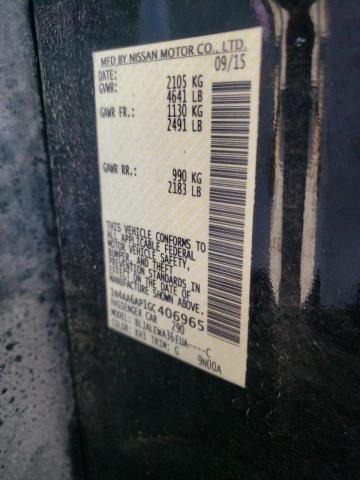 Photo 10 from auction – 2016 NISSAN MAXIMA 3.5 with VIN 1N4AA6AP1GC406965