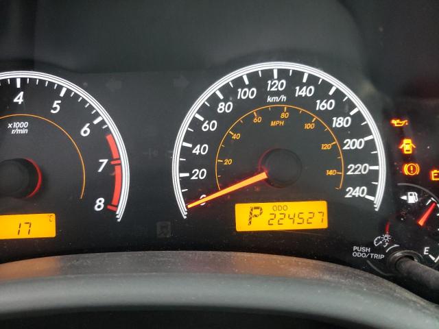 Photo 8 from auction – 2009 TOYOTA COROLLA BA with VIN 2T1BU40E49C090854