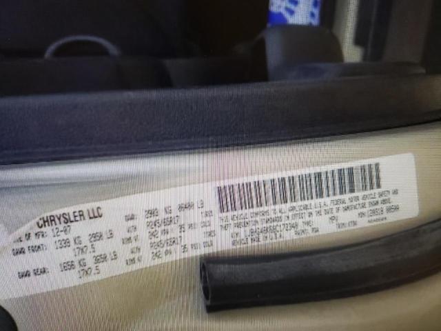Photo 10 from auction – 2008 JEEP COMMANDER with VIN 1J8HG48K68C172340