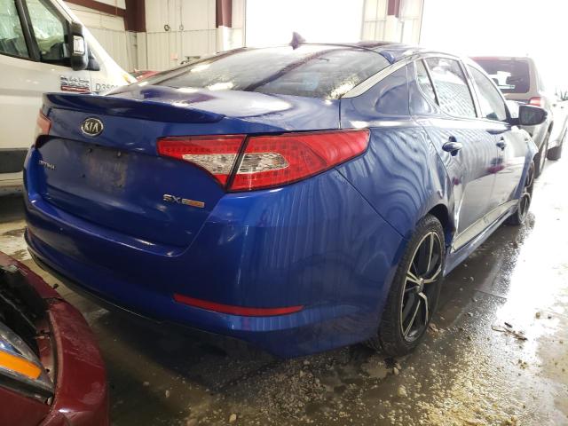 Photo 4 from auction – 2011 KIA OPTIMA SX with VIN KNAGR4A67B5090023