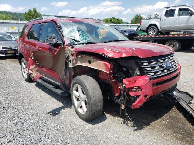 FORD EXPLORER X 2017 with VIN 1FM5K8D86HGD47832 - Photo from auction