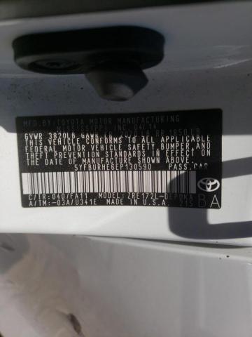 Photo 10 from auction – 2014 TOYOTA COROLLA L with VIN 5YFBURHE6EP130590