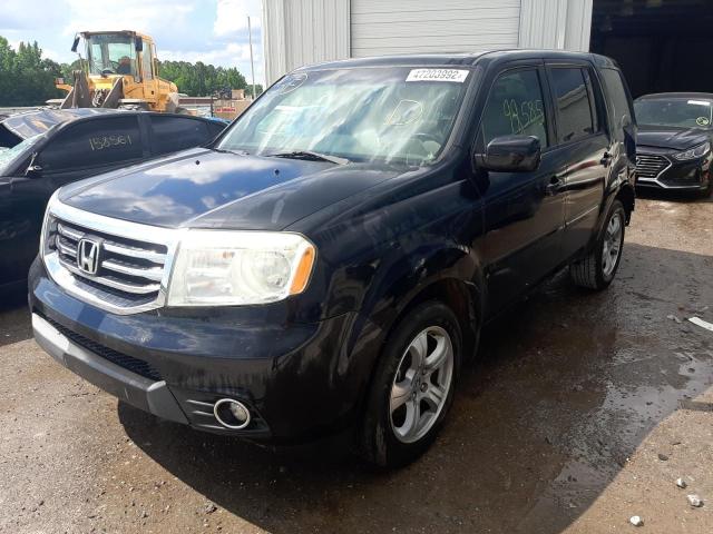 Photo 2 from auction – 2014 HONDA PILOT EXLN with VIN 5FNYF3H78EB020879