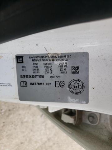 Photo 10 from auction – 2013 BUICK VERANO with VIN 1G4PS5SK4D4173552