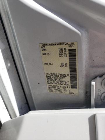 Photo 10 from auction – 2012 NISSAN ALTIMA BAS with VIN 1N4AL2AP5CN550715