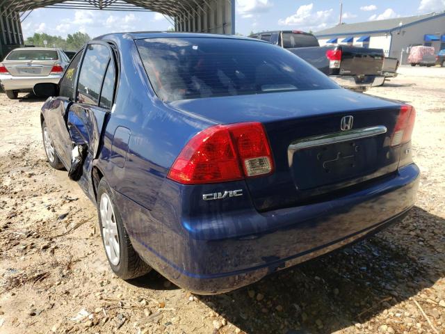 Photo 3 from auction – 2003 HONDA CIVIC EX with VIN 2HGES26883H542764