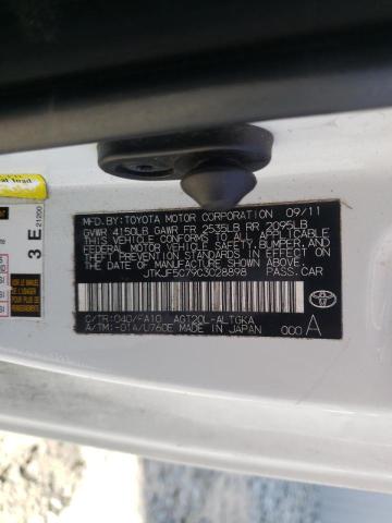 Photo 10 from auction – 2012 TOYOTA SCION TC with VIN JTKJF5C79C3028898