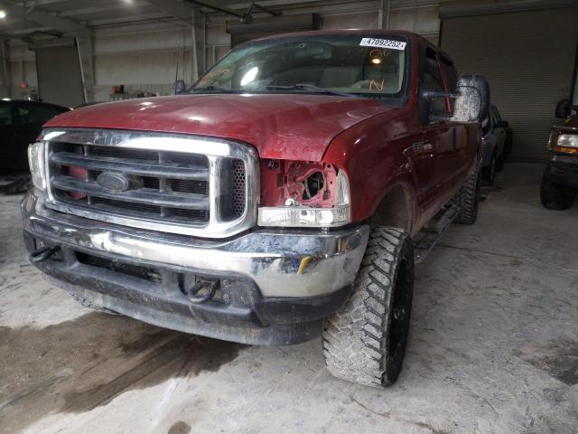 Photo 2 from auction – 2002 FORD F250 SUPER with VIN 1FTNW21F42EA12595