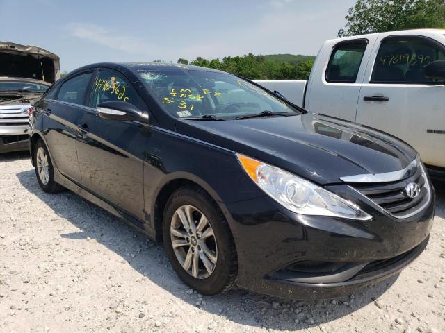HYUNDAI SONATA GLS 2014 with VIN 5NPEB4ACXEH893420 - Photo from auction