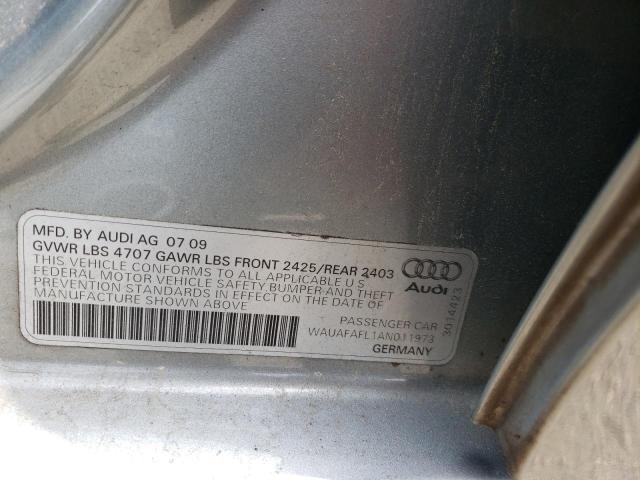 Photo 10 from auction – 2010 AUDI A4 PREMIUM with VIN WAUAFAFL1AN011973