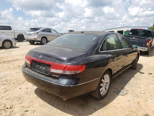 Photo 4 from auction – 2008 HYUNDAI AZERA SE with VIN KMHFC46FX8A258256