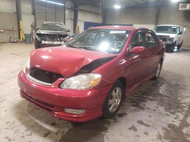 Photo 2 from auction – 2004 TOYOTA COROLLA S with VIN 2T1BR32E84C219535