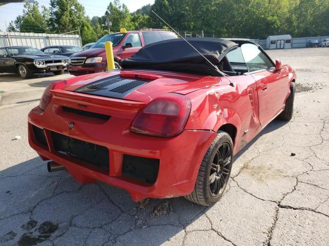 Photo 4 from auction – 2000 TOYOTA MR2 SPYDER with VIN JTDFR3200Y0015530