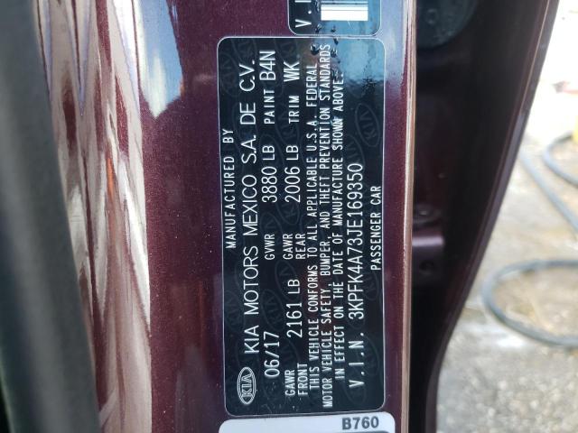 Photo 10 from auction – 2018 KIA FORTE LX with VIN 3KPFK4A73JE169350