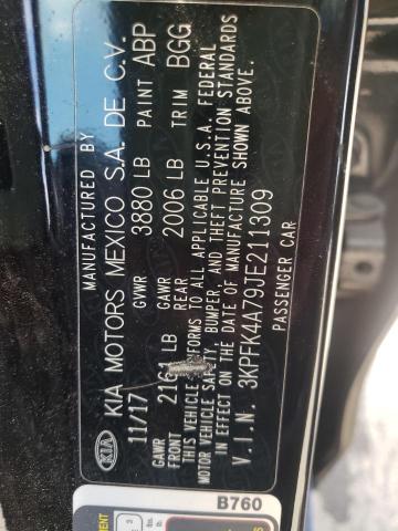 Photo 10 from auction – 2018 KIA FORTE LX with VIN 3KPFK4A79JE211309