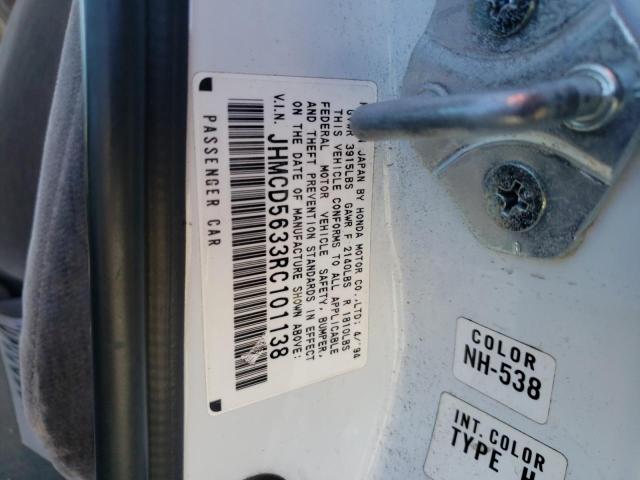 Photo 10 from auction – 1994 HONDA ACCORD LX with VIN JHMCD5633RC101138