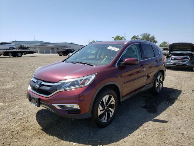 Photo 2 from auction – 2015 HONDA CR-V TOURI with VIN 5J6RM3H99FL023617