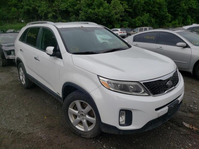 KIA SORENTO LX 2014 with VIN 5XYKTDA68EG493647 - Photo from auction
