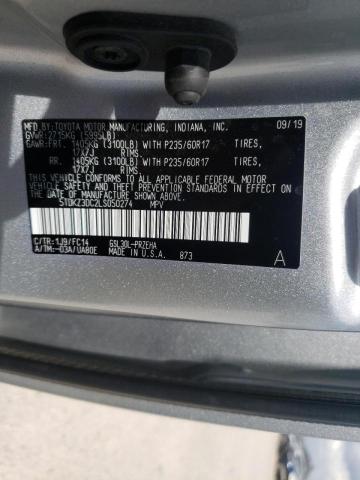 Photo 10 from auction – 2020 TOYOTA SIENNA LE with VIN 5TDKZ3DC2LS050274