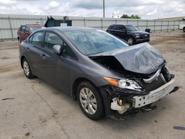 HONDA CIVIC LX 2012 with VIN 19XFB2F50CE014222 - Photo from auction
