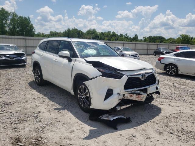 TOYOTA HIGHLANDER 2021 مع رقم تعريف المركبة 5TDGZRAH2MS520233 - صورة من المزاد
