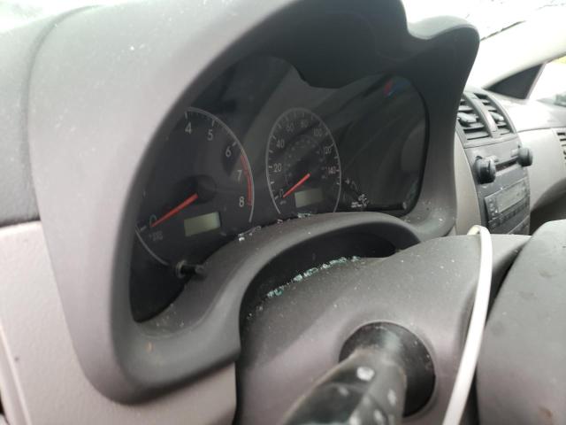 Photo 8 from auction – 2009 TOYOTA COROLLA BA with VIN 2T1BU40E09C110565