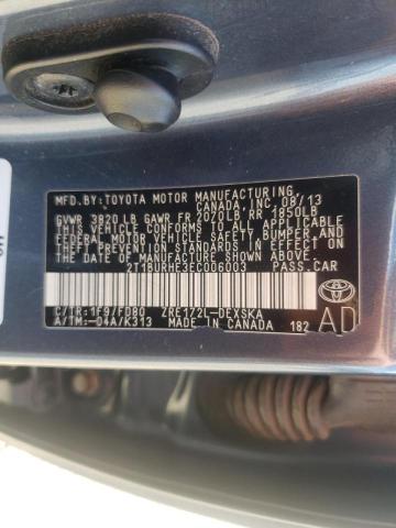 Photo 10 from auction – 2014 TOYOTA COROLLA L with VIN 2T1BURHE3EC006003